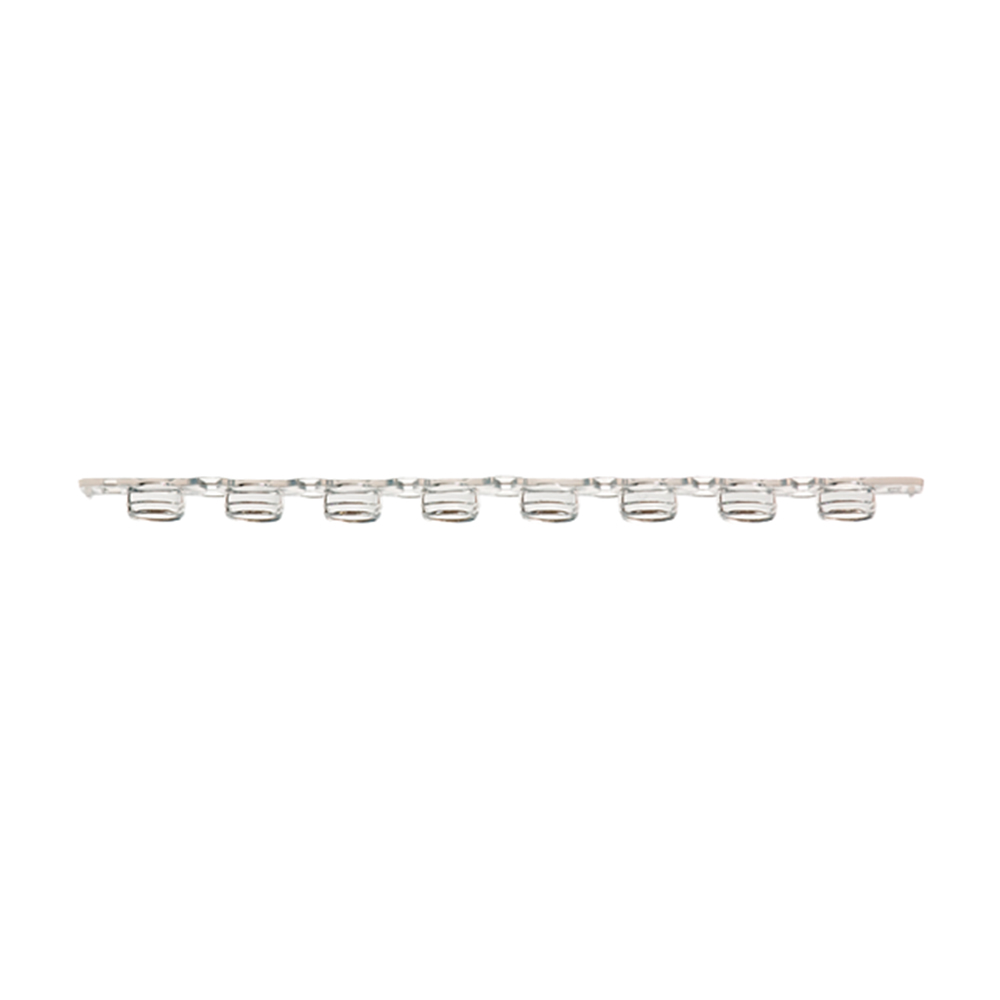 AmpliStar-II 8-Strip Optical Flat Caps - 125