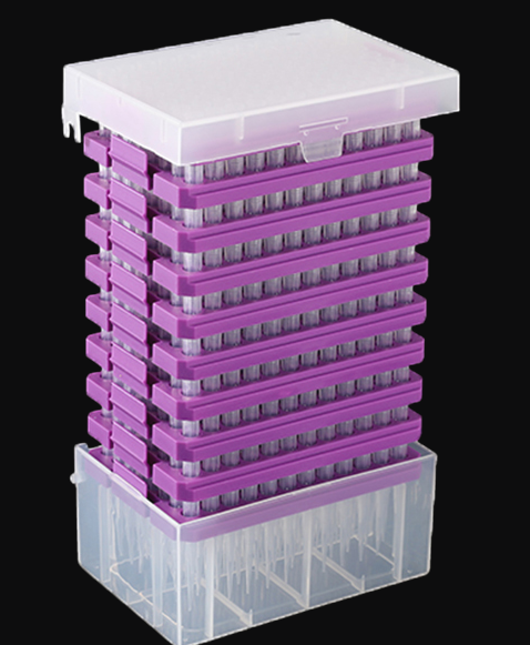 Stacked Pipette Tips (W/O Filter)