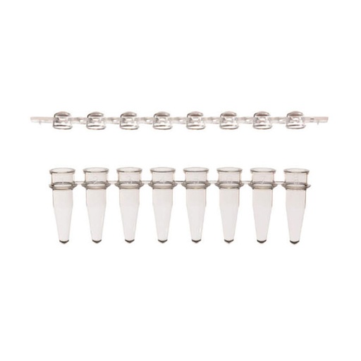 [SK-TP379] AmpliStar-II 8-Strip 0.2ml PCR Tubes and Domed Caps - 125