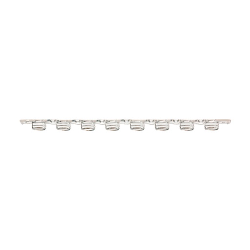 [SK-TP389] AmpliStar-II 8-Strip Optical Flat Caps - 125