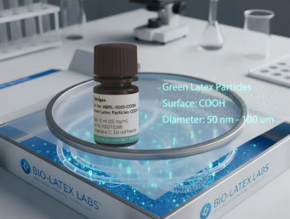 [ABGL-0400-NH2] Green Latex Particles, 4 um-NH2